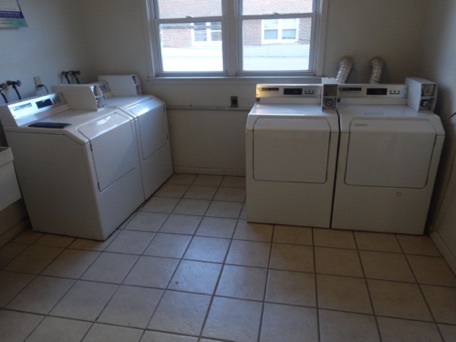 Each of our buildings has a Laundry Facility...